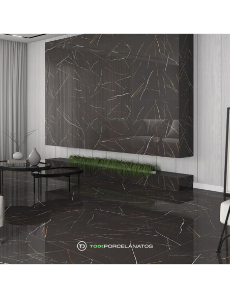 Nero Emperador Pulido 90 x 90